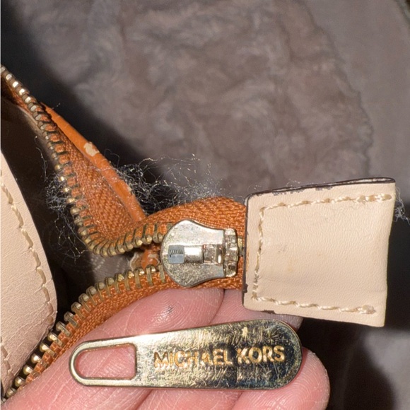 Michael Kors Tan Leather Tote - Picture 14 of 16